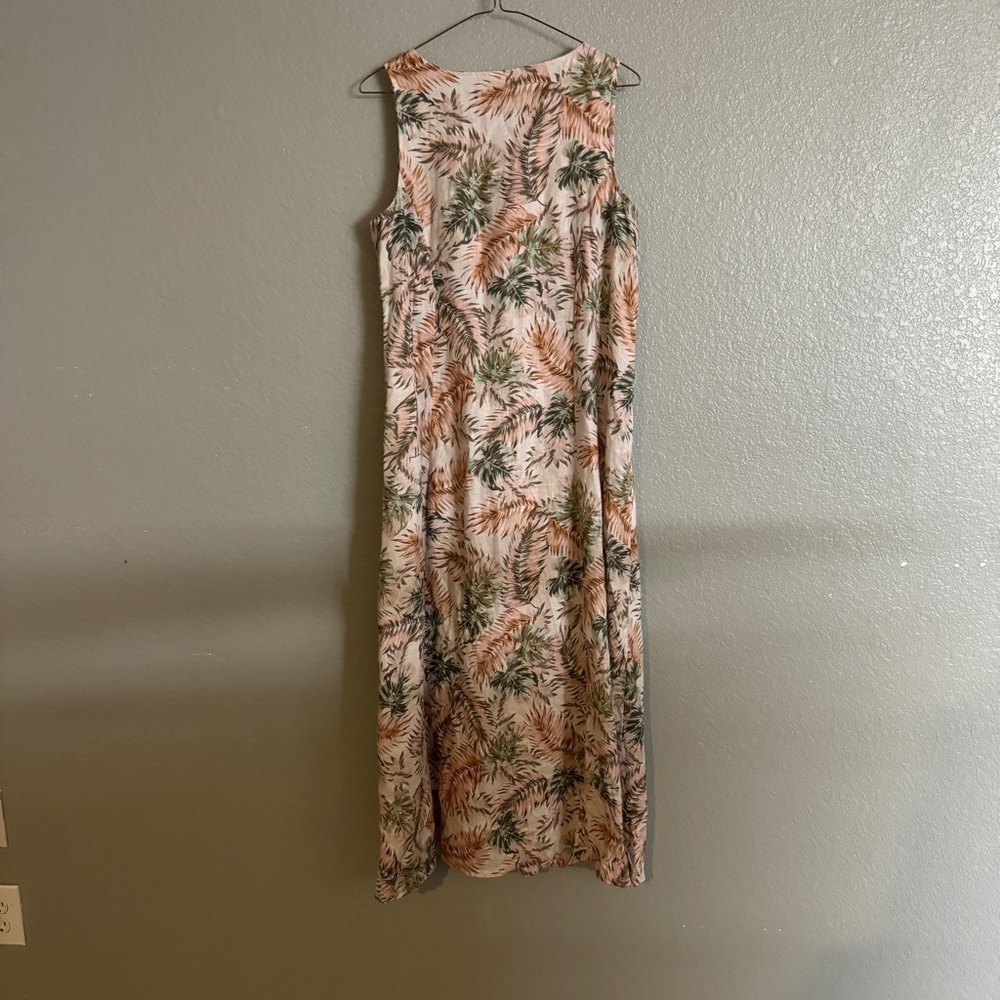J.Jill love linen long dress size S - Picture 3 of 13